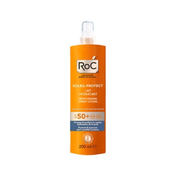 Protetor Solar RoC Soleil Protect Moisturising Spray Lotion SPF50+ 200ml