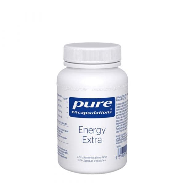 Pure Encapsulations Energy Extra 60 Cápsulas Vegetais