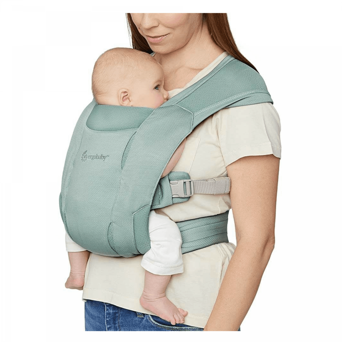 Ergobaby Porta Bebés Embrace Soft Air Mesh Sage