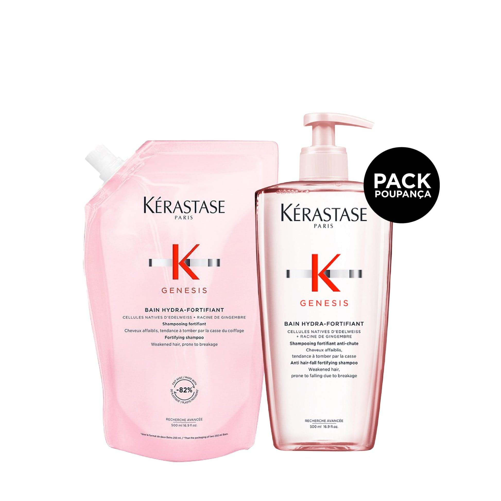 Kérastase Pack Genesis Hydra Bain 500ML + Refill