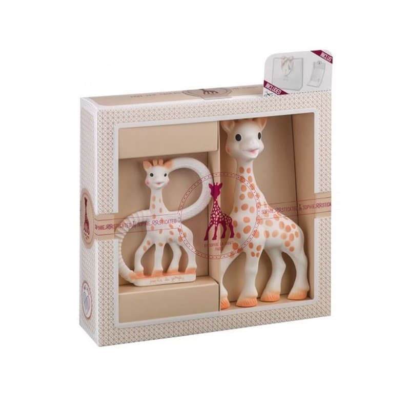 Sophie la Girafe Conjunto Prenda Girafa + Anel Dentição
