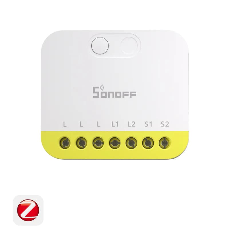 Sonoff MINI-ZB2GS-L – Módulo Inteligente Zigbee Duplo Sem Neutro