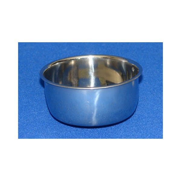 Atropical Comedouro Inox 12cm C/parafuso P/poleiro de Papagaio