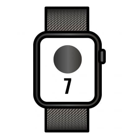 APPLE WATCH SERIES 7 GPS CELULAR 41 MM CAIXA DE AÇO GRAFITE