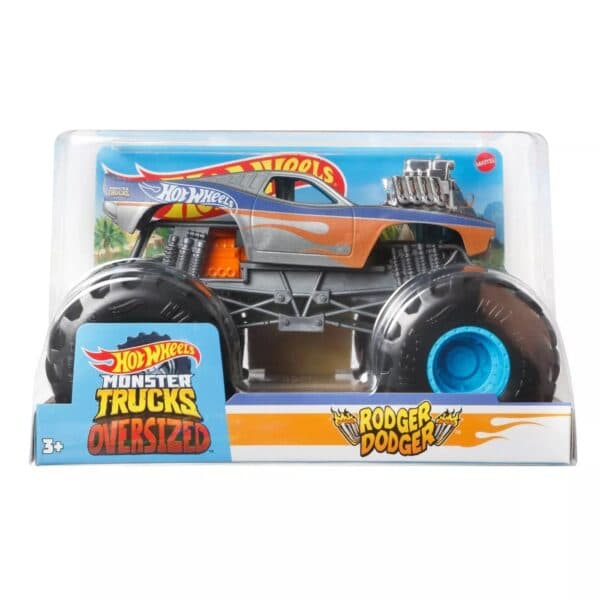 Mattel Hot Wheels Monster Truck Rodger Dodger 3+
