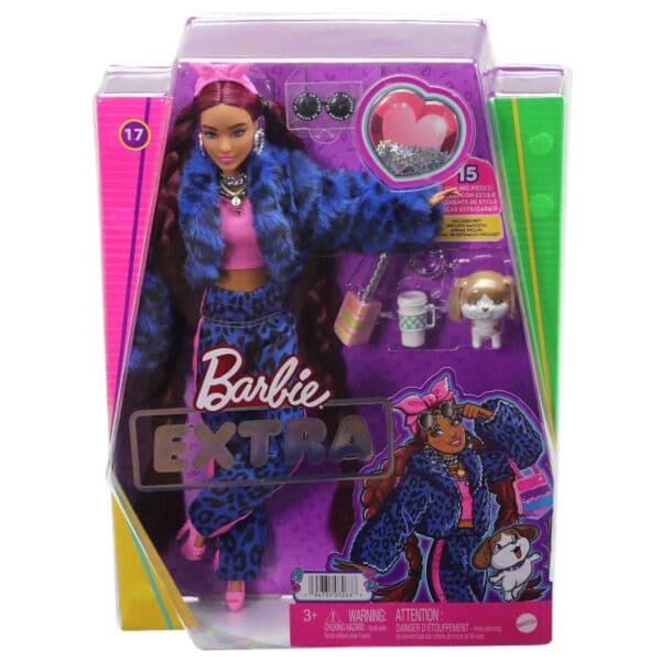 Barbie Extra Leopardo Azul