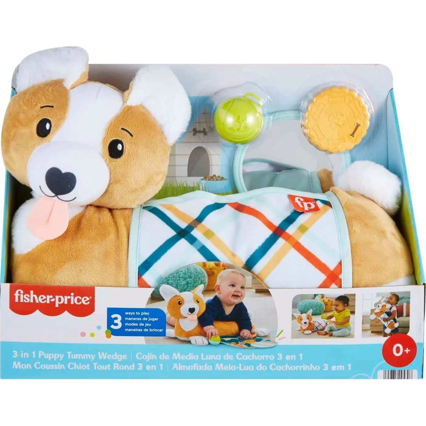 Fisher Price Cãozinho 3 em 1 +6M