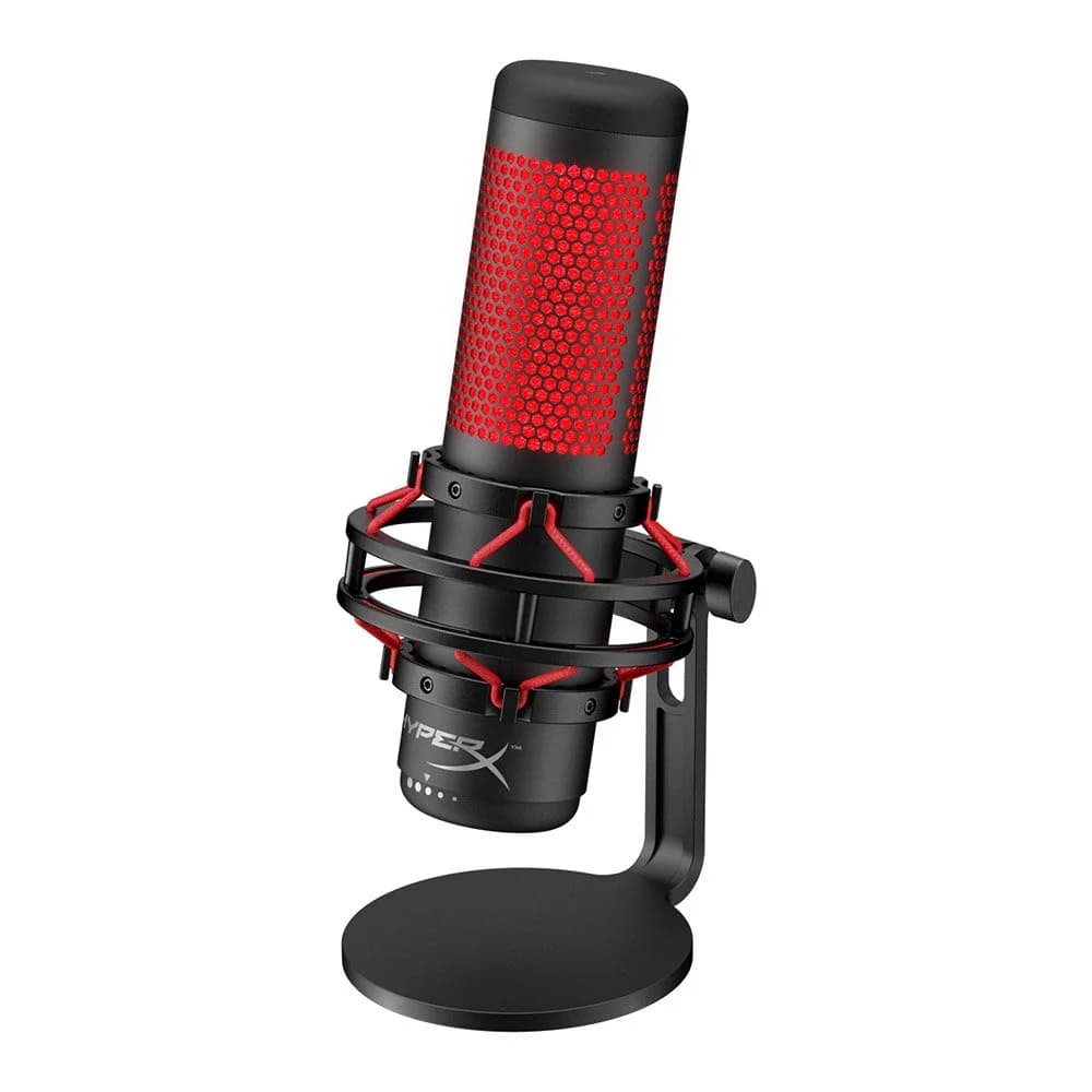 Microfone HyperX QuadCast Gaming USB