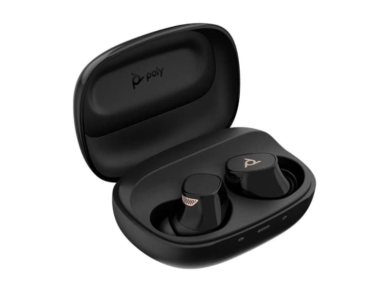 Auriculares Poly Voyager FREE 20 Bluetooth Earbuds - Preto - MEGAONLINE