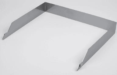 Protetor contra respingos para frytop 40 cm