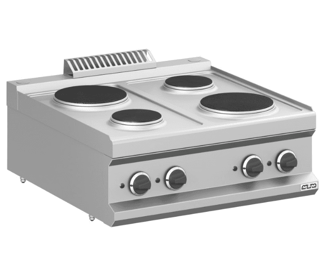 Fogão elétrico 4 queimadores de mesa