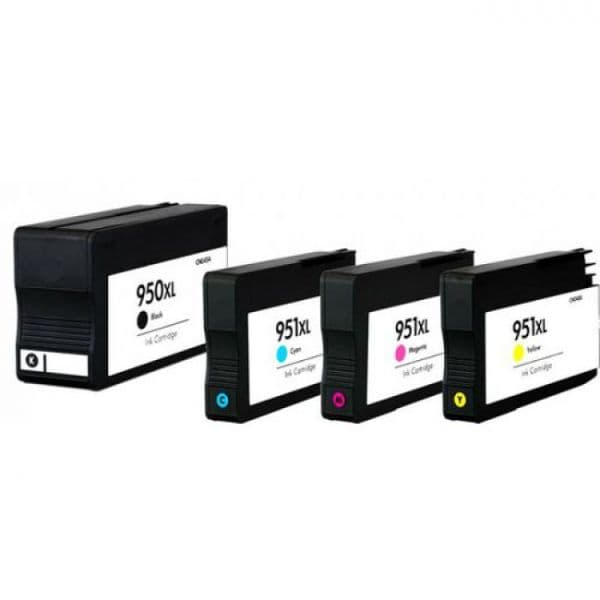 Pack 4 Tinteiro Compativel HP 950XL+951XL