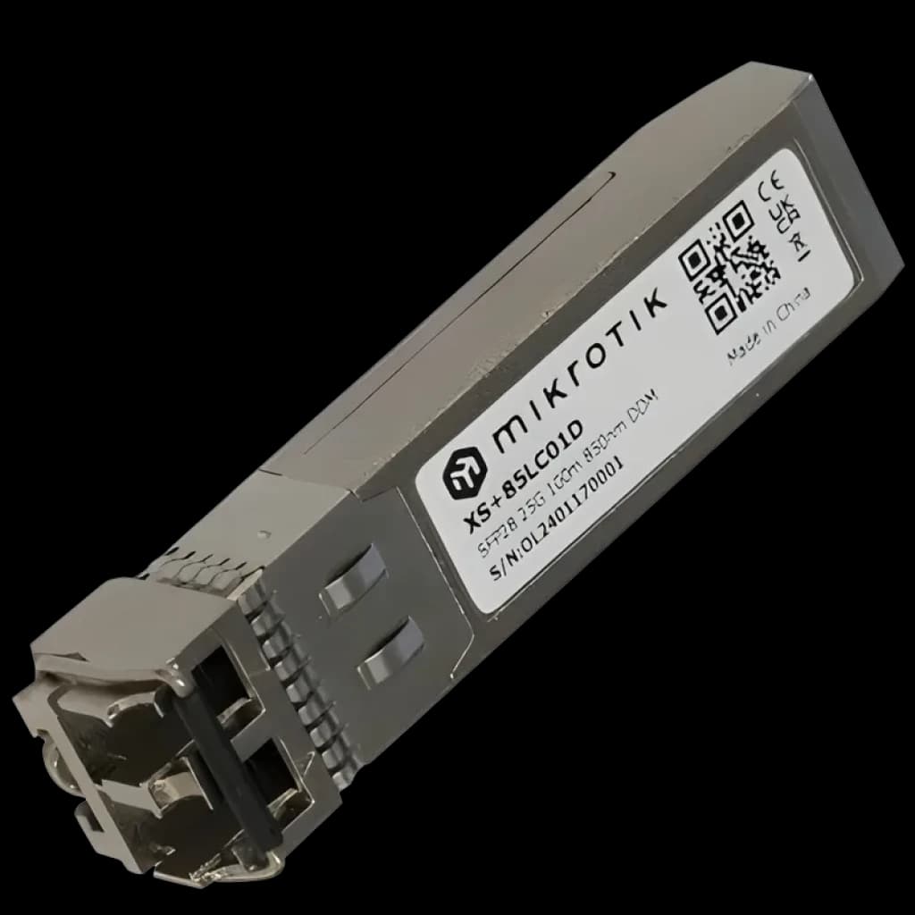 Módulo transceptor de rede Mikrotik XS+85LC01D Fibra ótica 25000 Mbit/s SFP28 850 nm