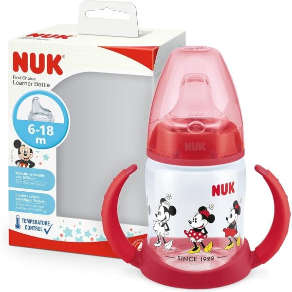 NUK First Choice+ Biberão de Aprendizagem PP Minnie 6-18m 150ml B