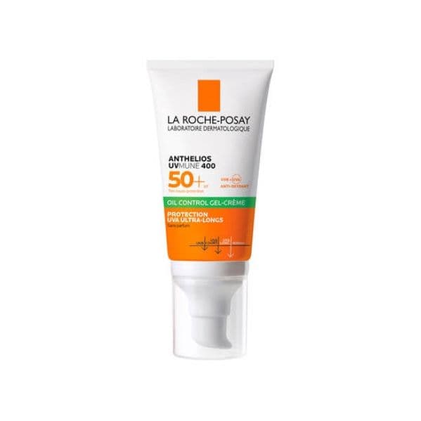 Protetor Solar La Roche Posay Anthelios Gel-Creme Toque Seco Antibrilho sem Perfume SPF50+ 50ml