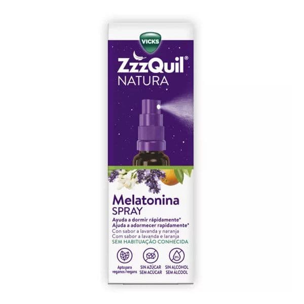 Vicks Zzzquil Natura Melatonina Spray 30ml