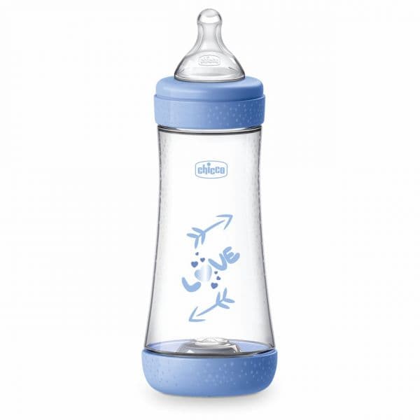 Chicco Biberão Perfect 5 Fluxo Rápido 300ml Azul