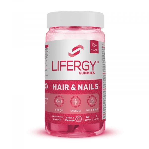 Life Well Lifergy Hair And Nails 60 Gomas