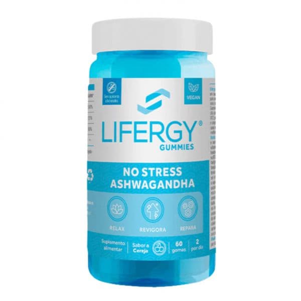 Lifergy No Stress Ashwagandha 60 Gomas