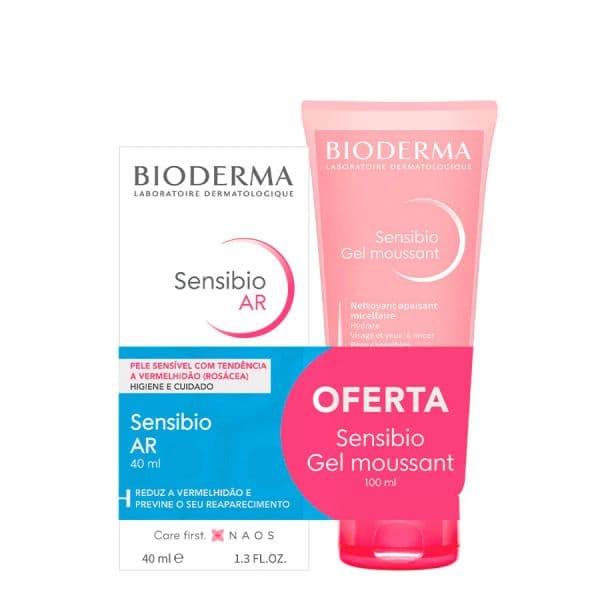 Bioderma Sensibio Ar 40ml + Sensibio Gel Moussant 100ml