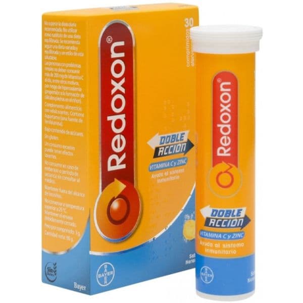 Bayer Redoxon +Zn Dupla Ação 20 Comprimidos Efervescentes