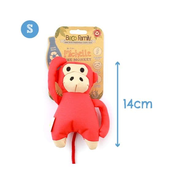Beco Brinquedo Cão Soft Michelle the Monkey S
