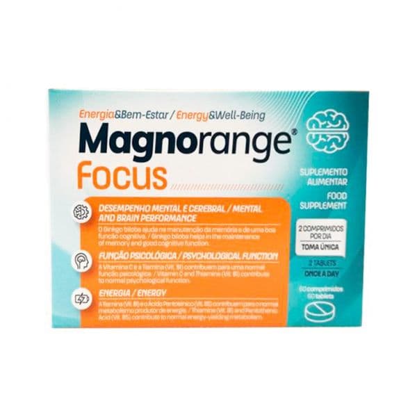 Magnorange Focus 60 Comprimidos