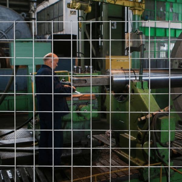Hagro'Fence Painel de Rede Inox Aisi 304 Malha 25x25 2.00X1.00MT 2.70MM 11091 - HA252521I