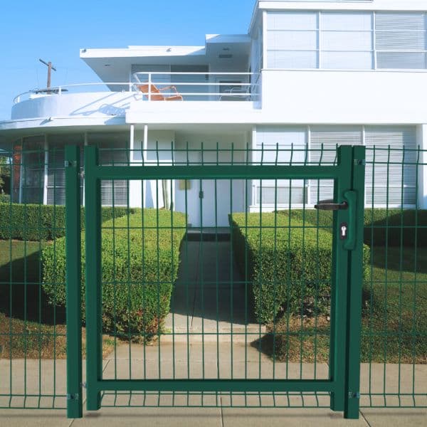 Hagro'Fence Porta Lh Verde C/ Postes Chumbar e Acessórios Direita 1030x1230MM 3480 - 059112