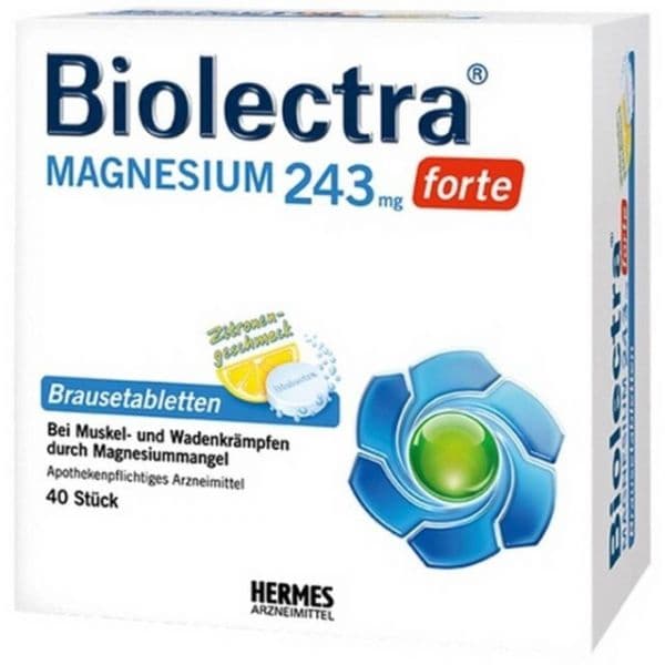 Hermès Biolectra Magnesium Forte 20 Comprimidos