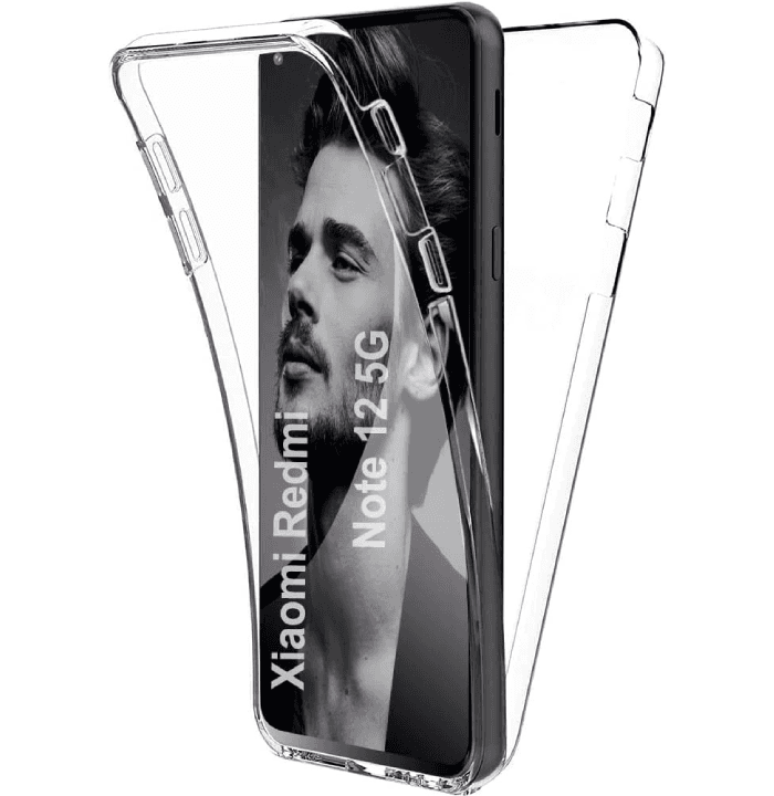 Capa Dupla 360 Xiaomi Redmi Note 12 5G Transparente