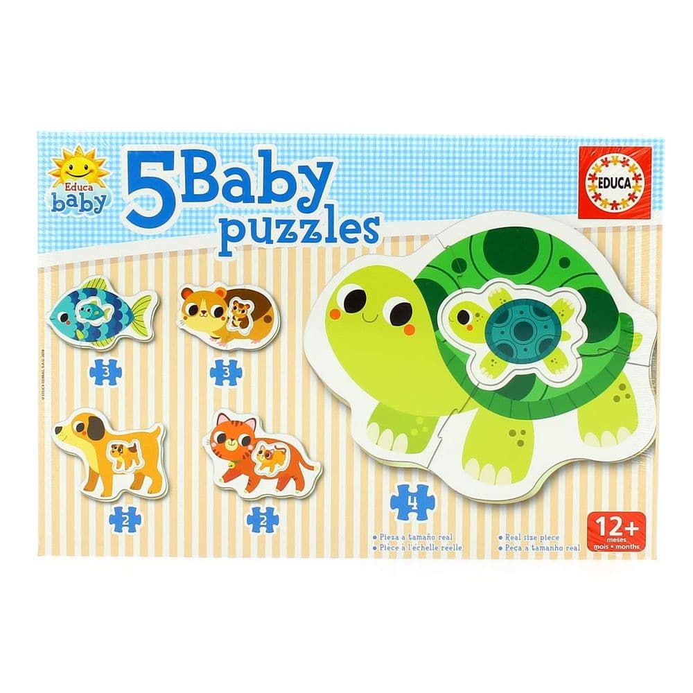 Educa 5 Baby Puzzles - Os Meus Animais do Bosque - 15892