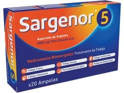 ampolas sargenor 5000mg-10ml 20un