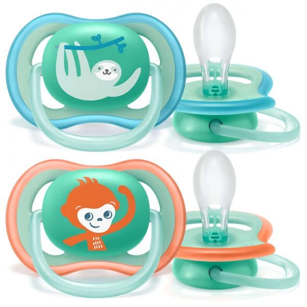 Philips Avent Pack 2 Chupetas Ultra Air Deco 18M+