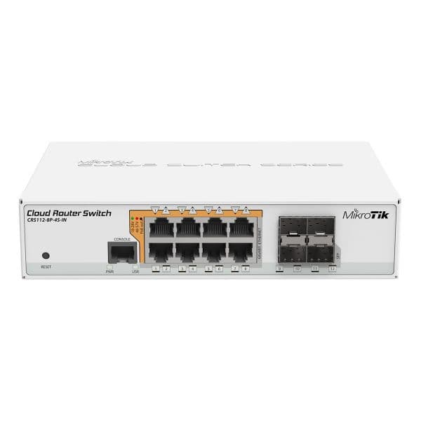 MikroTik Switch CRS112-8P-4S-IN