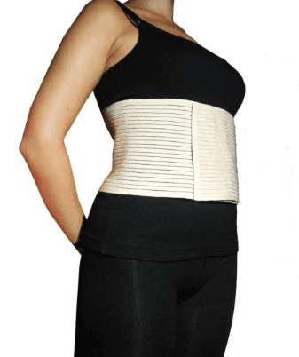Faixa abdominal com 16cm (BEJE, 3)