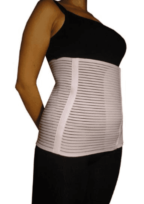 Faixa abdominal pos operatoria ref 321 (BRANCO, 5)