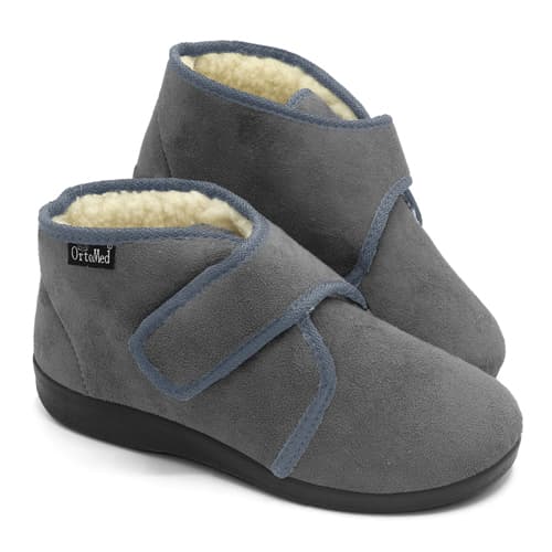 Pantufa Ortomed 815 (36, CINZA)
