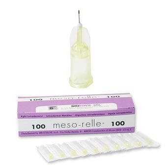 Agulha mesoterapia 30g 30x12mm cx100