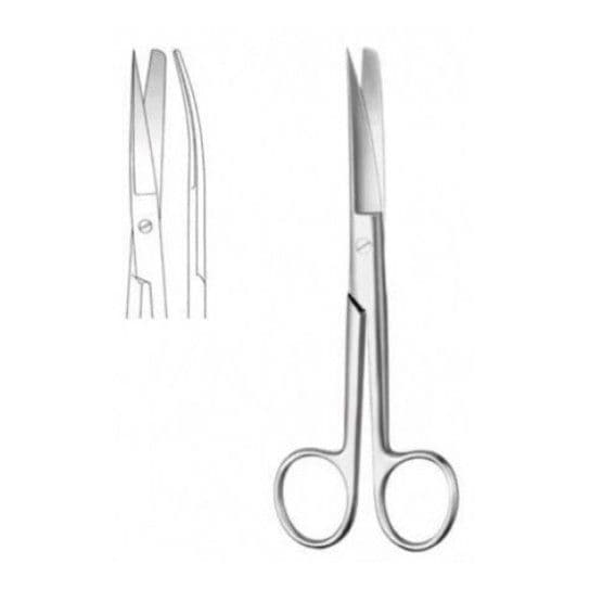 Tesoura Curva Bicos Fino/Rombo 15cm 13-144