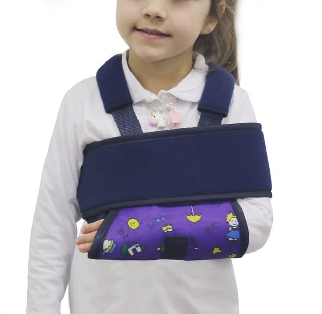 Suporte de braço com Imobilizador ultra pediatrico