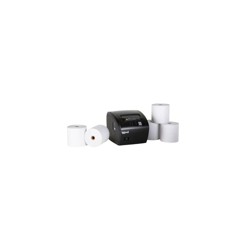 Kit de impressora térmica TP EASY 80 + 5 rolos