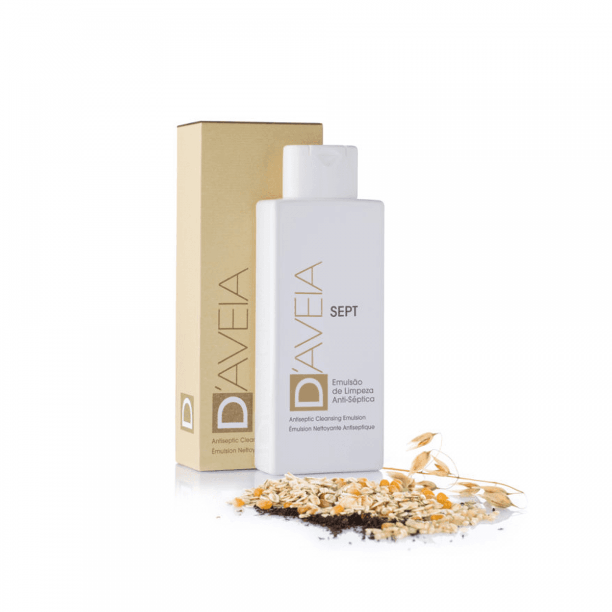 D'Aveia Emulsão de Limpeza Sept 200ml