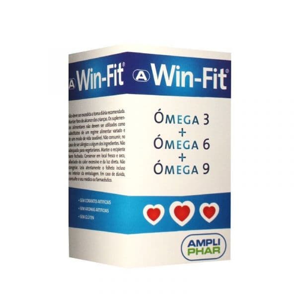 Ampliphar Ómega 3 + Ómega 6 + Ómega 9 30 Cápsulas
