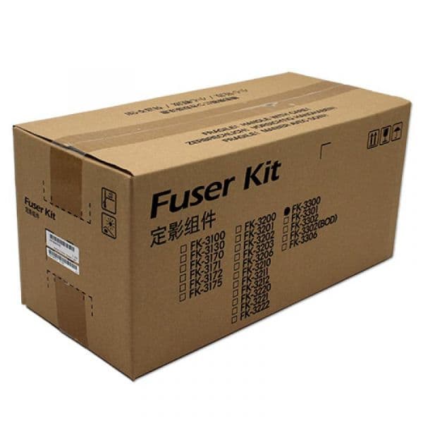 Kyocera Fusor FK-3300 para ECOSYS P3155dn/P3160dn/P3260dn/P3150dn/M3655idn/M3660idn/M3550idn/M3560idn/P3045dn/P3050dn/FS-2100dn/FS-4100DN/FS-4200DN/FS-4300DN