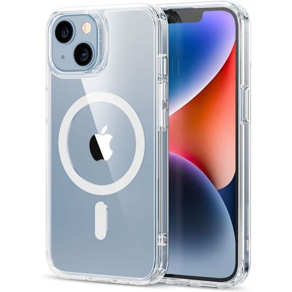 Capa Silicone Magnética Transparente iPhone 15 Plus - 52197291