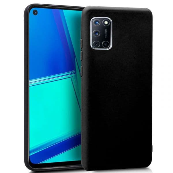 Capa Silicone Líquido Oppo A52/ A72 Black