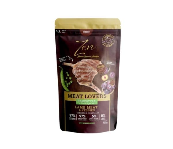 Zen- Wet Dog No Grain- Cordeiro 100 g