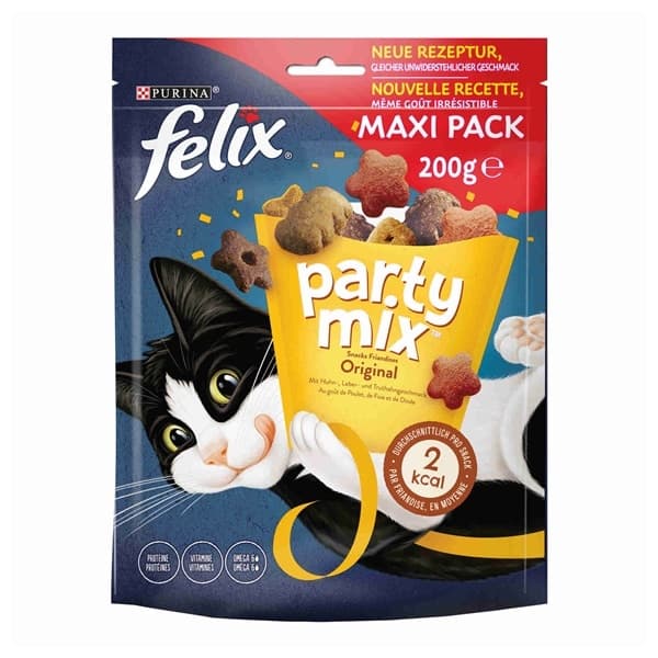Felix Party Mix - Original Mix Maxi Pack 200 g - ParAnimais