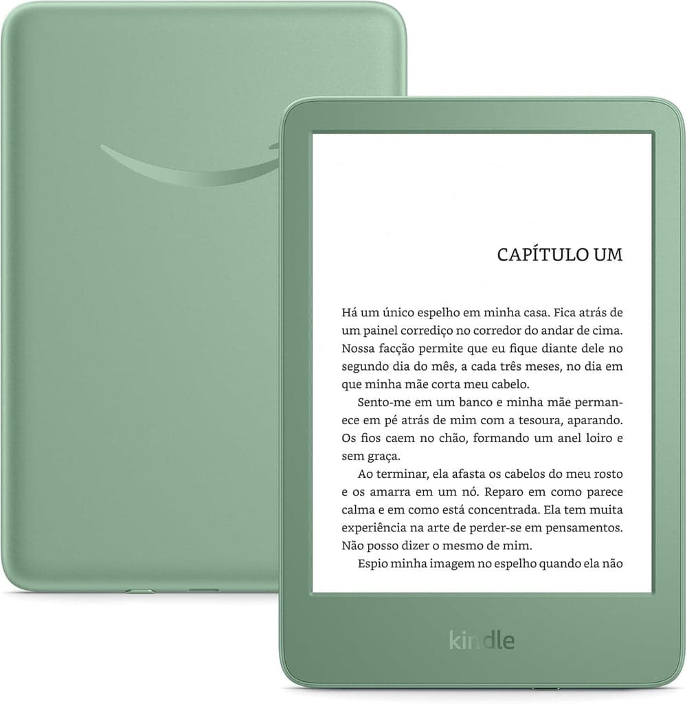 Kindle Leitor E-book 2024 6" 16GB Verde Matcha